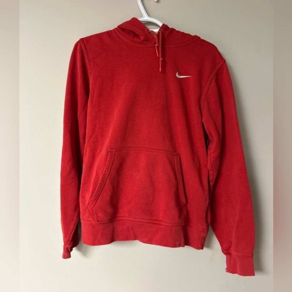 Nike Vintage Y2K Red Swoosh Hoodie